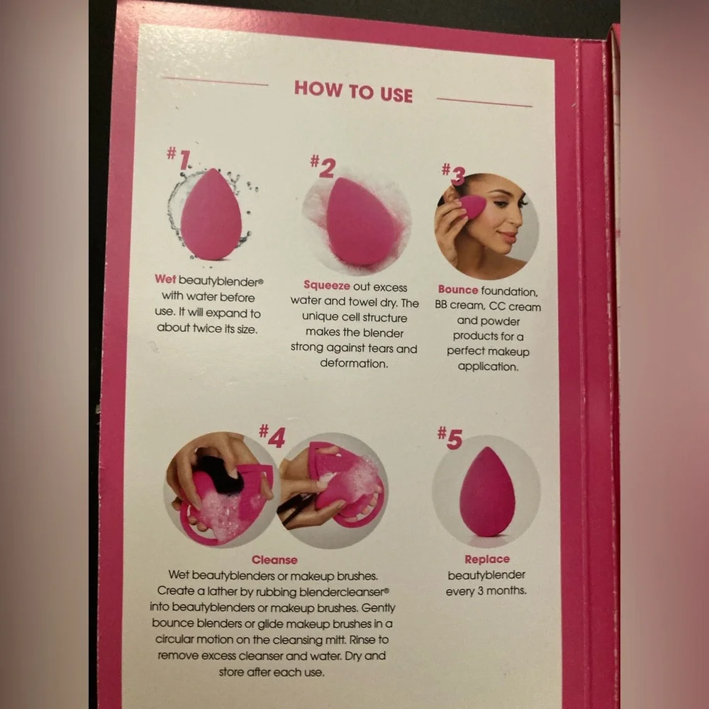 beautyblender Keep it clean, cleanser and cleaning mitt